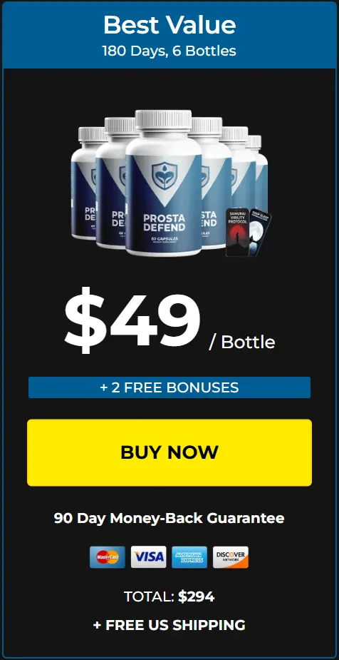ProstaDefend - 3 Bottle